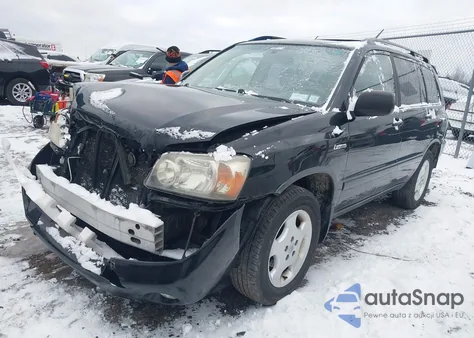 2006 Toyota Highlander Limited V6 from USA, damaged, VIN JTEEP21A660161235